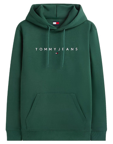 sweat-shirt homme  tommy hilfiger tjm reg linear logo hoodie ext