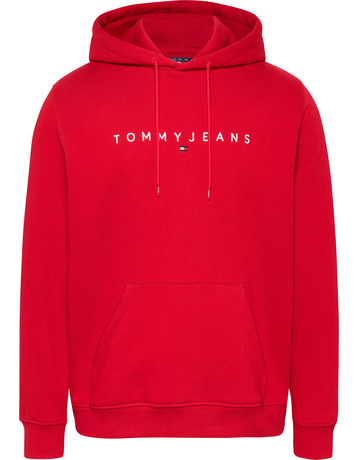 homme tjm reg linear logo hoodie ext xme