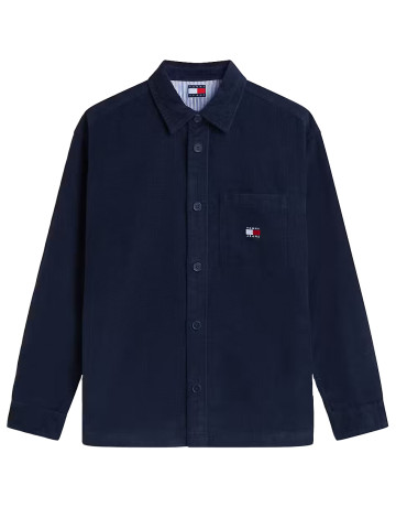chemise homme  tommy hilfiger tjm brick cord overshirt ext