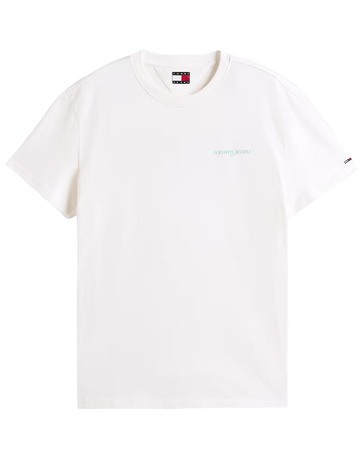 homme tjm reg blur script back tee ybh