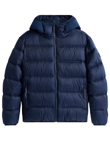 homme tjm hooded logo puffer ext c1g