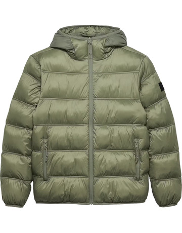 homme tjm hooded logo puffer ext m1l
