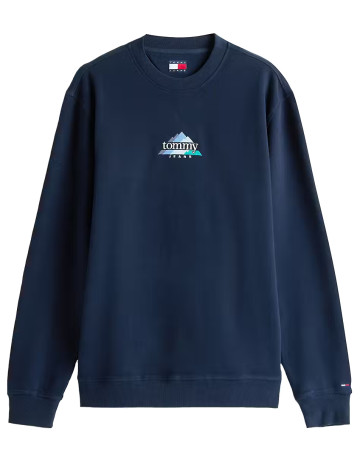 sweat-shirt homme  tommy hilfiger tjm reg dna play crew