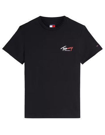 homme tjm slim sign chest ss tee ext bds