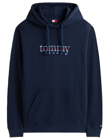 sweat-shirt homme  tommy hilfiger tjm reg entry dna play hood