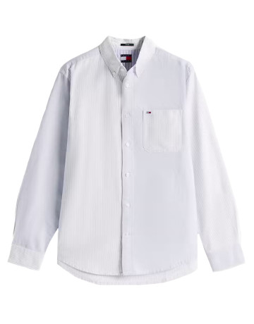 chemise homme  tommy hilfiger tjm rlx oxford fun stripes shi