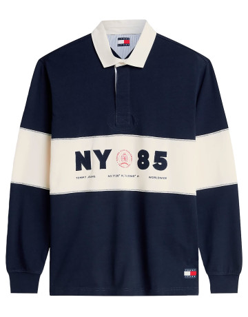 pôle homme  tommy hilfiger tjm rlx panel rugby