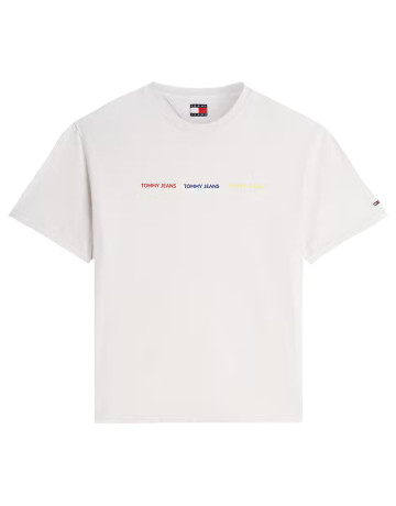 t-shirt homme  tommy hilfiger tjm reg tj repeat ss tee