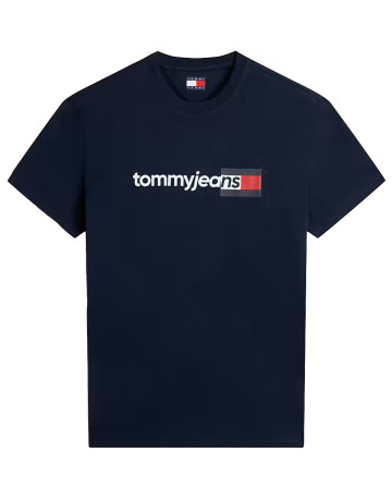 t-shirt homme  tommy hilfiger tjm reg entry dna ss tee