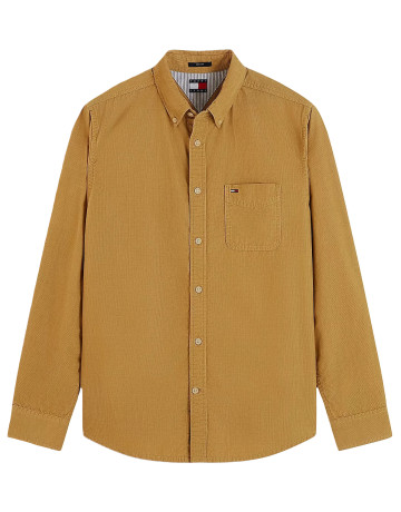 chemise homme  tommy hilfiger tjm reg baby corduroy shirt ex
