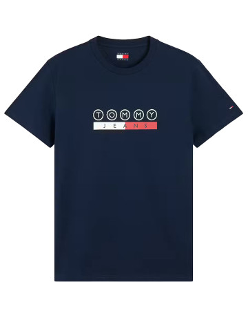 t-shirt homme  tommy hilfiger tjm slim dna play tee ext