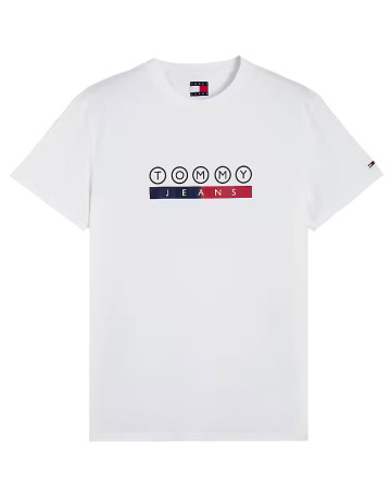 t-shirt homme  tommy hilfiger tjm slim dna play tee ext