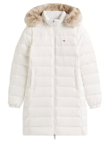 manteau femme  tommy hilfiger tjw essential hooded down coat