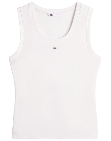 t-shirt femme  tommy hilfiger tjw essential rib tank ext