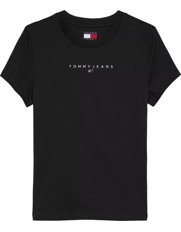 t-shirt femme  tommy hilfiger tjw slim bling linear tee ext