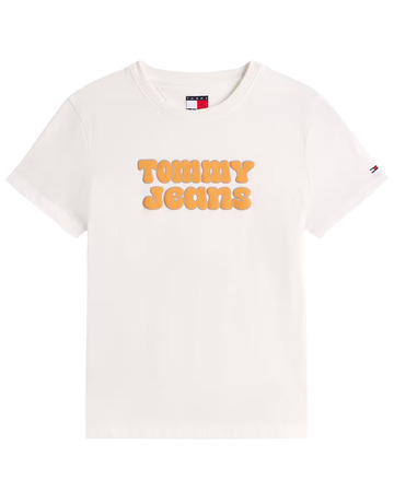 t-shirt femme  tommy hilfiger tjw reg essential logo 2 tee e