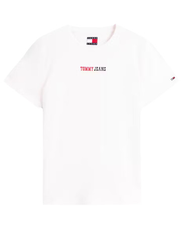 t-shirt femme  tommy hilfiger tjw reg essential logo 2 tee e