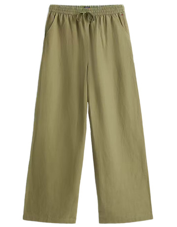 pantalon femme  tommy hilfiger tjw essential linen pants