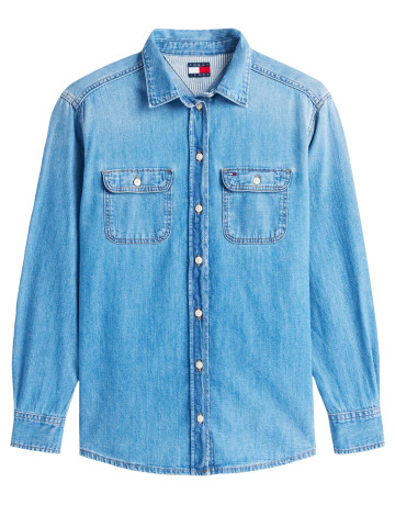 femme reg wstrn denim shirt ext bj80 1ab