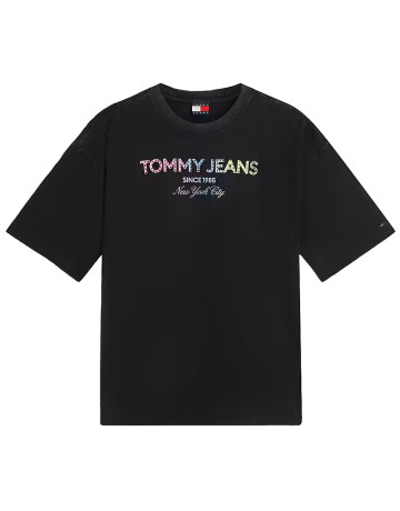 t-shirt femme  tommy hilfiger tjw ovs tj bling gmd tee