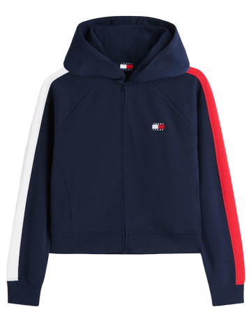 sweat-shirt femme  tommy hilfiger tjw reg badge track hood ext