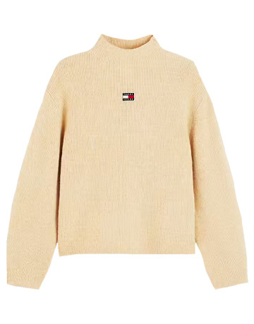 femme tjw mockneck badge sweater ext ab5