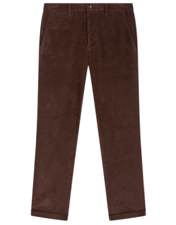 pantalon homme  dockers crafted khaki slim hot fudge