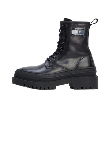 botte femme  th tjw foxing lace up leather boo