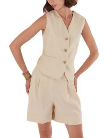 manteau femme  yes zee gilet donna