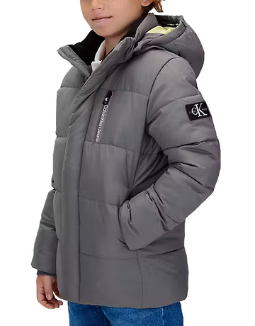 cazadora garçon  calvin klein essential puffer jacket