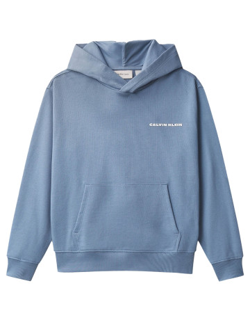 sweat-shirt garçon  calvin klein b relaxed back aw hoodie