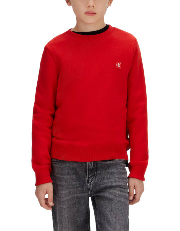 sweat-shirt   calvin klein u singe mini badge reg cn