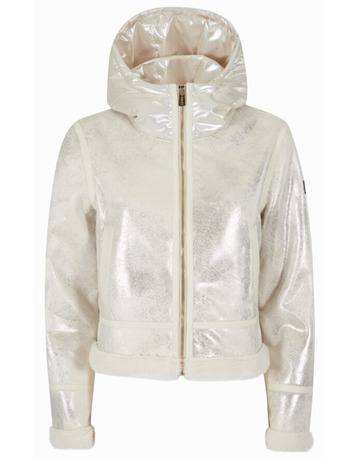 manteau femme  yes zee gubbino donna laminato con cap