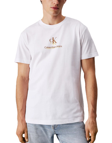 t-shirt homme  calvin klein shadow logo tee