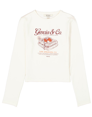 t-shirt fille  garcia jeans k52403_girls t-shirt ls
