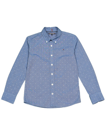 garçon ame pattern end on end shirt l 483