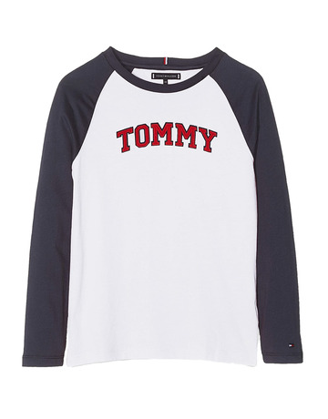 garçon tommy applique logo l/s tee yaf