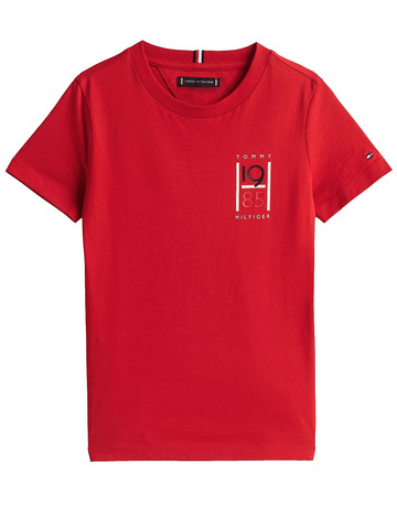 t-shirt garçon  tommy hilfiger th graphic reg tee ss