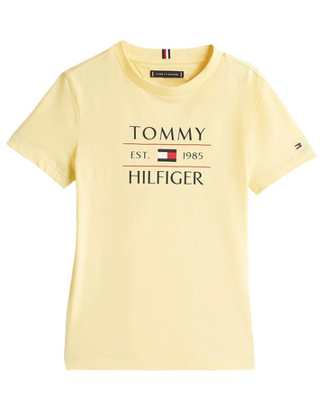 garçon tommy flag hilfiger reg tee ss zf0