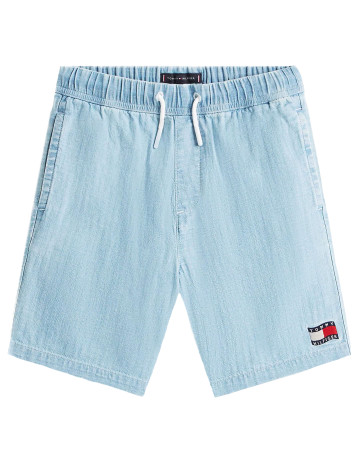 le short garçon  tommy hilfiger wavy flag herringbone short