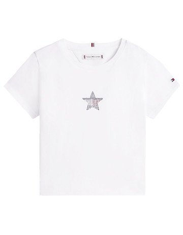 fille star flag tee ss ybr