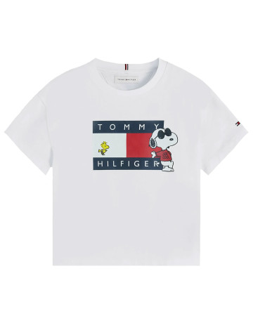 t-shirt   tommy hilfiger peanuts graphic tee ss