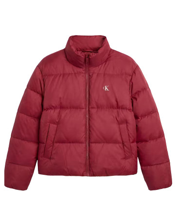 manteau femme  calvin klein essential mw short down puffer