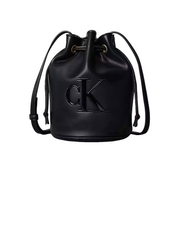 sac à main femme  calvin klein w bold ck small bucket bag