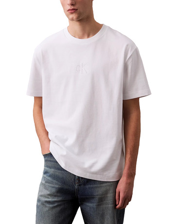 homme ss rel liquid ck singelogo tee yaa