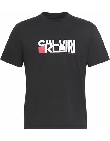 t-shirt homme  calvin klein m ss 30s eu ck redbox graphic