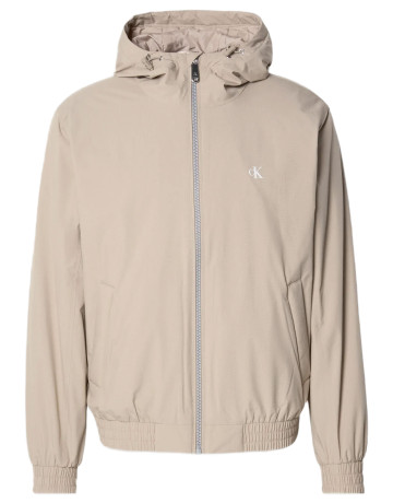 cazadora homme  calvin klein m ls hooded ripstop harrington