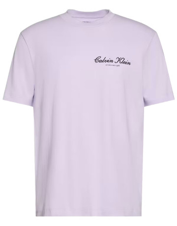 t-shirt homme  calvin klein m 20s march graphic seasonal f