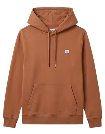 sweat-shirt homme  calvin klein m cl ls 350terry wvn lbl hoodi