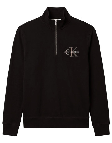 sweat-shirt homme  calvin klein m cl ls 350terry mcro mnlg qtr